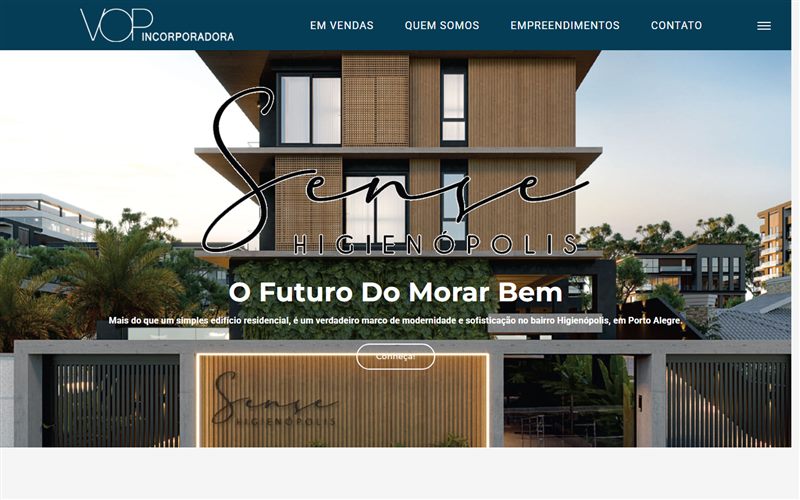 Site da Incorporadora VOP